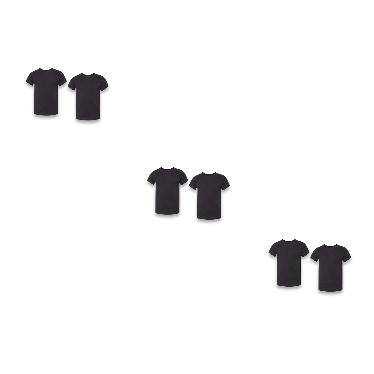 BELLA + CANVAS® Toddler Jersey Crew Neck Short Sleeve T-Shirts